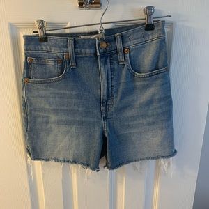 Madewell J. Crew Denim Jeans Shorts perfect vintage fray mother 0 2 24 25
